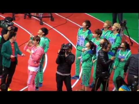 130128 - 130129 EXO TAO @ MBC idol star olympic sports championship athletic recording 2013