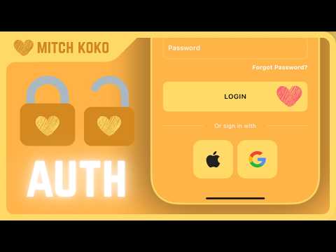 🔒📱 FULL Flutter Auth Tutorial • Email, Apple, Google Login w/ BLoC
