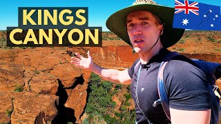 Is This Our New Favorite Hike?! Can’t Believe We Almost Skipped The Kings Canyon | Australia 🇦🇺