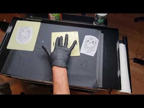 Stencil Stuff vs Dettol- tattoo fake skin