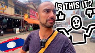 🇱🇦| Down Town Vientiane | My HONEST 😅 Review in Laos