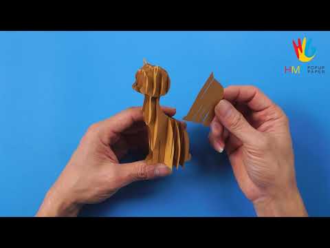 Easy Make a Cat Popup Card