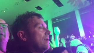 Damon Albarn in the crowd Gorillaz- St Albans Alban Arena- Out of Body- 02/06/17: FULL VIDEO