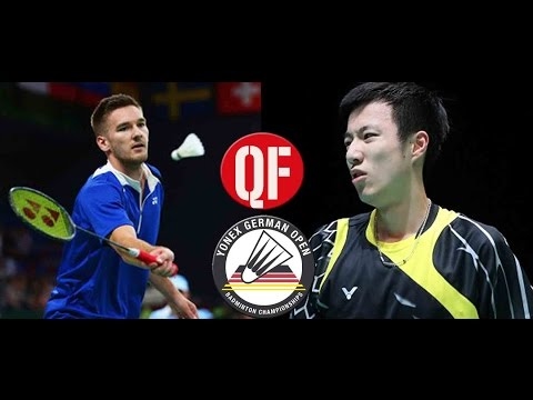 2017 Yonex German Open QF [MS] Zvonimir DURKINJAK vs Tzu Wei WANG