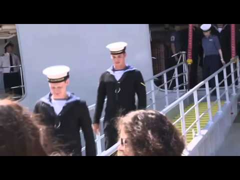 HMS Illustrious Returns Home to Portsmouth 22.07.14
