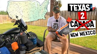 Texas to Canada | Packing for My Cross Country Motorcycle Trip!