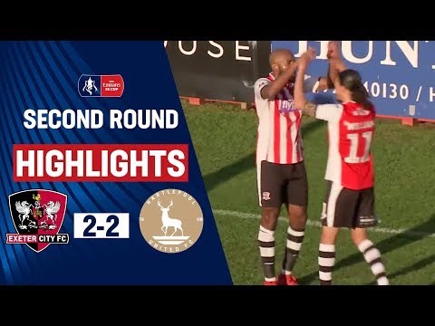 Exeter Stunned by Big Hartlepool Second Half | Exeter City 2-2 Hartlepool | Emirates FA Cup 19/20