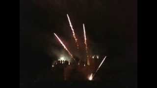 preview picture of video 'Fuegos artificiales en el Castillo de Coca, Segovia. 18-8-2013.'