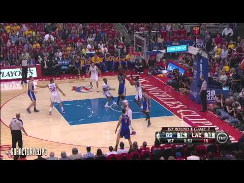 Draymond Green Full Highlights at Clippers 2014 Playoffs West R1G7 - 24 Pts