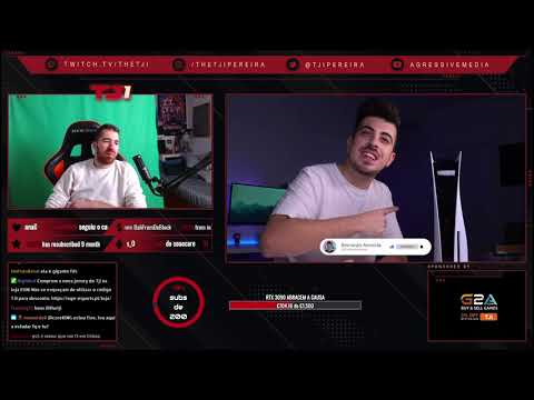 TJI REAGE A BERNARDO ALMEIDA "UNBOXING DA PLAYSTATION 5"