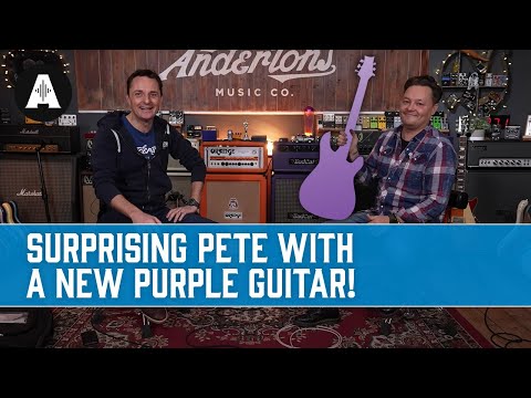 Surprising Pete with a NEW Guitar… He was Not Expecting This!