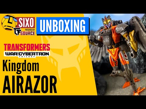 UNBOXING: Transformers WFC Kingdom Beast Wars Airazor