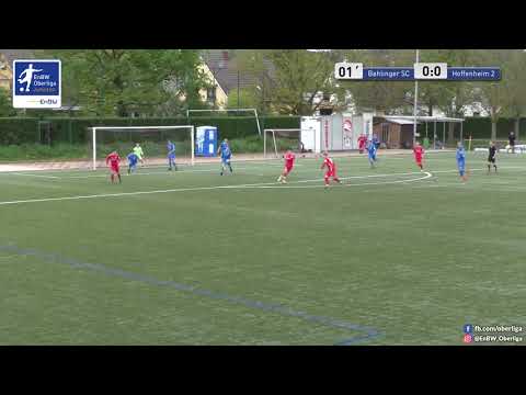 B-Junioren: 1-0 Robin Beck - Bahlinger SC