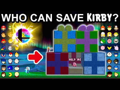 Who Can SAVE Kirby From The Presents With A FInal Smash ? - Super Smash Bros. Ultimate