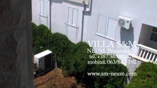 preview picture of video 'Villa S&M Neum telefon: 036/880-420'