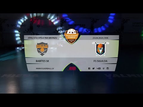 🎬 Highlights: Babītes SK - FS Sigulda (ZU16 2. div. spēle par 3. vietu) (23.04.2023)
