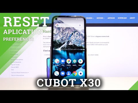 How to Reset App Preferences in CUBOT X30 – Restore App Preferences