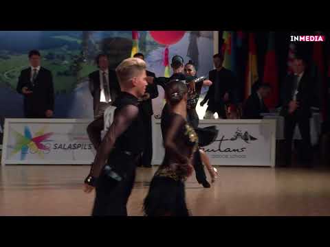 Vladislav Artiushkov - Sofia Vershinina | R1 Samba | Salaspils Open 2018