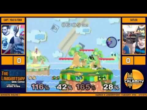 S@LT #40 | Butler & Supa vs Capt. Yolo & FlamingDude69 - Winners Round 1 - SSBM