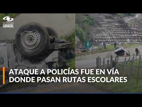 Alcalde de Pamplonita, Norte de Santander, habla de ataque donde tres policías resultaron heridos