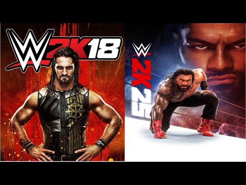 WWE 2K18 VS WWE 2K25 Entrance Comparison