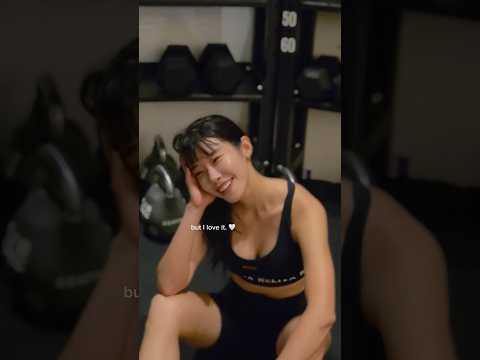 운동할때 제일 행복해!! but I genuinely love it. 🤍