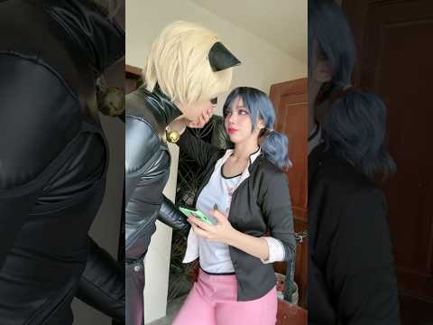 Marinette and chat noir cosplay | Miraculous #cosplay  #miraculousladybug  #marinette  #ladybug