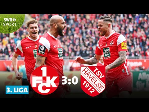 3. Liga: Vollgas Richtung Aufstieg - FCK gewinnt 3:0 gegen Havelse | SWR Sport