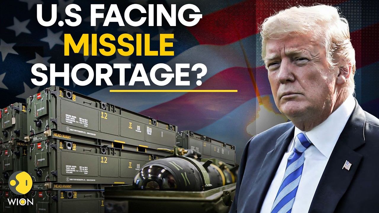 Iran War LIVE: Iran War Drains US Missile Stockpile? US Missile Reserves Too Thin for China? | WION