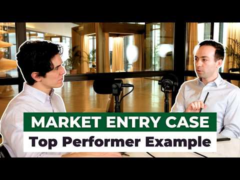 Consulting Case Interview: A Market Entry Case Study with BCG Consultants