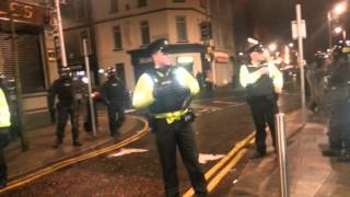 Flag protest in portadown