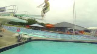 preview picture of video 'GoPro HERO 3 Backflip Swimming pool'