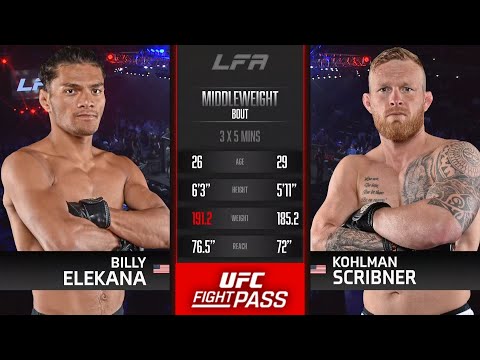 Billy Elekana vs Kohlman Scribner full fight