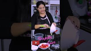 Bombom gigante de chocolate com morango | HappyLour Receitas #shorts