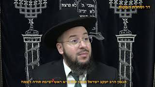 הלכות שבת  -תפירה  בשבת   הגאון הרב יעקב ישראל הכהן שליט"א (דר וסוחרת - הלוויין של מרן) - התמונה מוצגת ישירות מתוך אתר האינטרנט יוטיוב. זכויות היוצרים בתמונה שייכות ליוצרה. קישור קרדיט למקור התוכן נמצא בתוך דף הסרטון