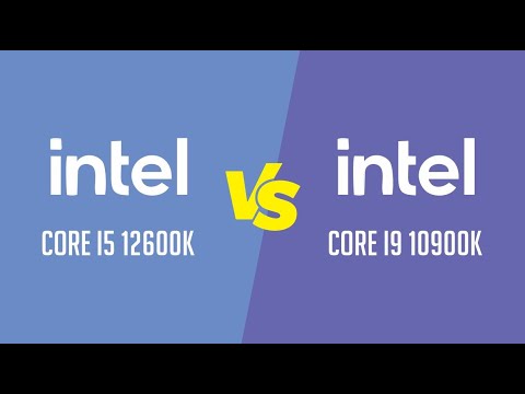 Intel Core i5 12600K vs Intel Core i9 10900K - Apps and games benchmark