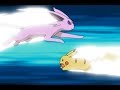 Pikachu Vs Espeon Pokémon Battle Frontier