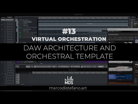 VO #13 How to setup a DAW and create an Orchestral Template with Vienna Ensemble Pro