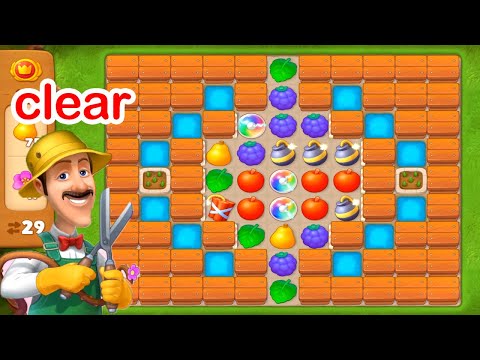 Gardenscapes - A Matching Puzzle Garden Gameplay Walkthrough Day 17 Complete（New update） - YouTube