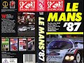 Original VHS Opening And Closing To Le Mans 87 UK VHS Tape