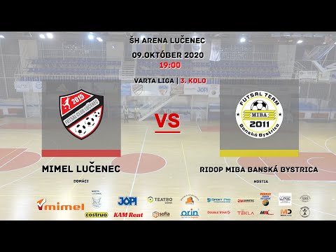 MIMEL LUČENEC - RIDOP MIBA BANSKÁ BYSTRICA