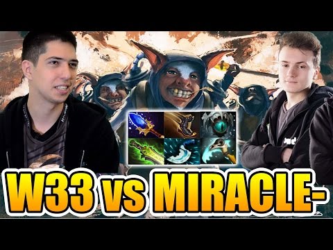 W33 [Meepo] vs Miracle [Spectre] The King Of Meepo