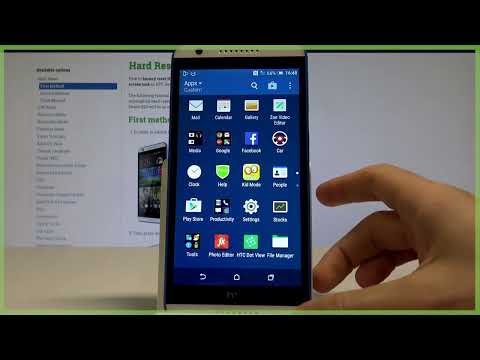 HTC Desire 820 – How to Take Screenshot