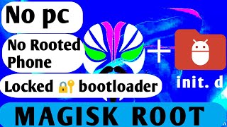Root any android without pc, TWRP locked bootloader (init. d) in mtk devices