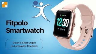 Fitpolo ID205L Smartwatch Deutsch