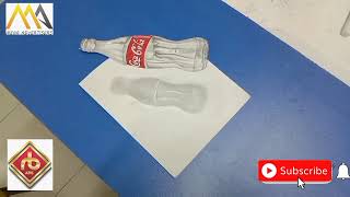 #coca-cola Bottle 3d art | RB Ads |