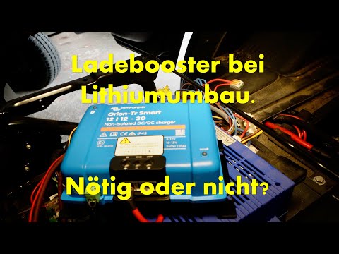 Wohnmobil-Umbau: Ladebooster & Lithium-Batterie – Mein kompletter Einbau, so mach ich es !