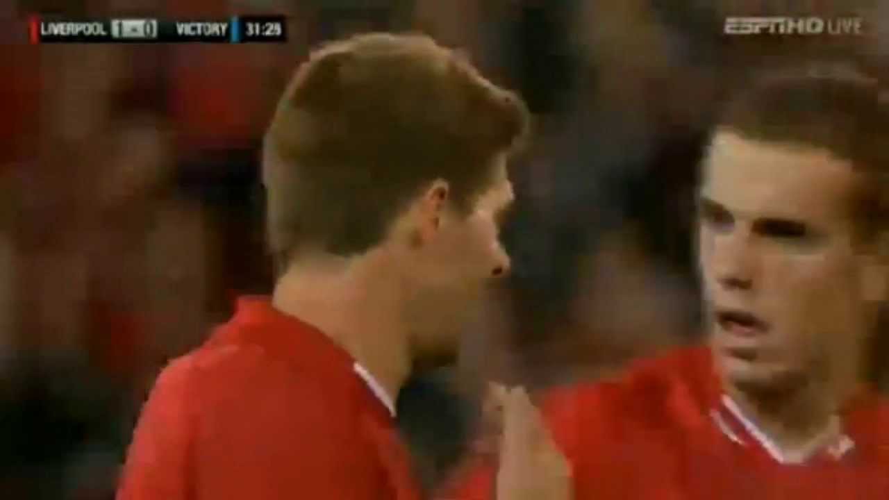 Steven  Gerard  Goal Melbourne Victory  0 - 1 Liverpool  24.07.2013