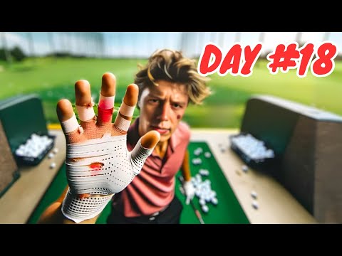 I Hit 10,000 Golf Balls in 30 Days And My 25.6 HCP Dropped By __
