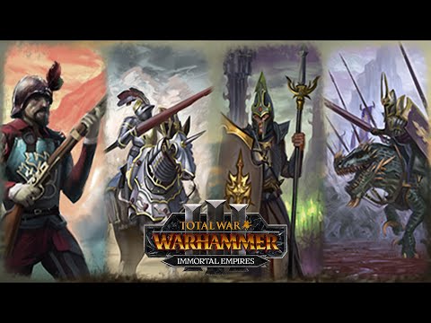 All the Best Match-Ups Have This - Dark Elves vs Empire // Total War: WARHAMMER 3